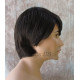 Jackson | Dark Brown Mens Wig Longer Nape Side Swept Bangs | Adora 