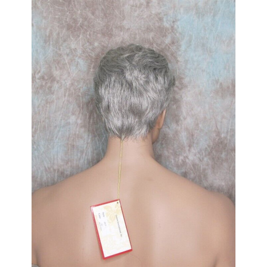 JAY | Medium Gray Short Thick Full Men's Wig Wigs 