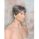 MARK | Charcoal Gray Men's Wig Trendy Wispy Layered Bangs 