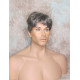 MARK | Charcoal Gray Men's Wig Trendy Wispy Layered Bangs 