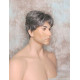 MARK | Charcoal Gray Men's Wig Trendy Wispy Layered Bangs 