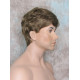 FRANK | Golden Brown Medium Blonde Short Thick Wavy Full Men's Wig 