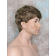 FRANK | Golden Brown Medium Blonde Short Thick Wavy Full Men's Wig 
