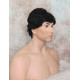 JAY | Natural Black Short Thick Full Men's Wig Wigs 