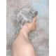 GREGORY | Dark Gray Gentle Wave Men's Wig Longer Top Full Hairpiece 