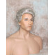 GREGORY | Dark Gray Gentle Wave Men's Wig Longer Top Full Hairpiece 