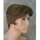 JAY | Medium Brown Mix Short Thick Full Men's Wig Wigs 