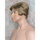 CHARLES | Medium Blonde Short Layered Men's Wig Simulated Side Part Man 