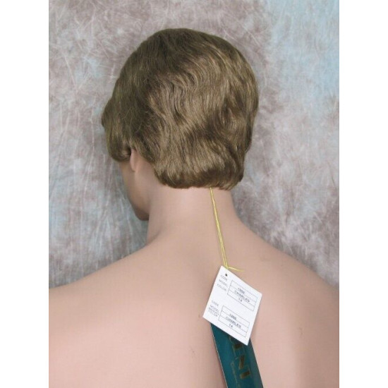 CHARLES | Medium Blonde Short Layered Men's Wig Simulated Side Part Man 