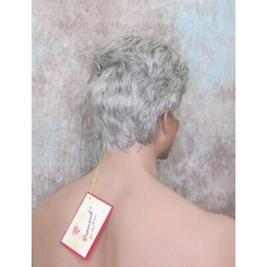 JAY | Dark Gray Short Thick Full Men's Wig Wigs 