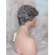 JAY | Charcoal Gray Short Thick Full Men's Wig Wigs 