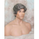 JAY | Charcoal Gray Short Thick Full Men's Wig Wigs 