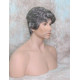 JAY | Charcoal Gray Short Thick Full Men's Wig Wigs 
