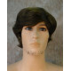 STAR | New Look Medium Brown Mens Wig Short Straight Layers Style 