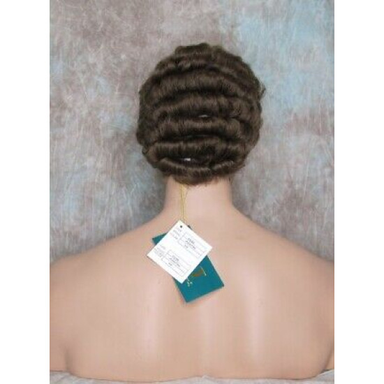 JUSTIN | Golden Brown Short Tight Curls Men's Wigs 