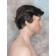 CHARLES | Medium Dark Brown Short Layered Men's Wig Simulated Side Part Man 