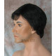 EDWARD | New Look Jet Black Mens Wig Short Layers Left Side Skin Part 