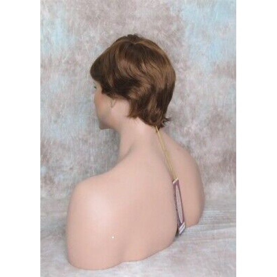 STAR | Medium Auburn Mens Wig Short Straight Layers Style 