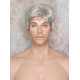 CHARLES | Medium Gray Short Layered Men's Wig Simulated Side Part Man 