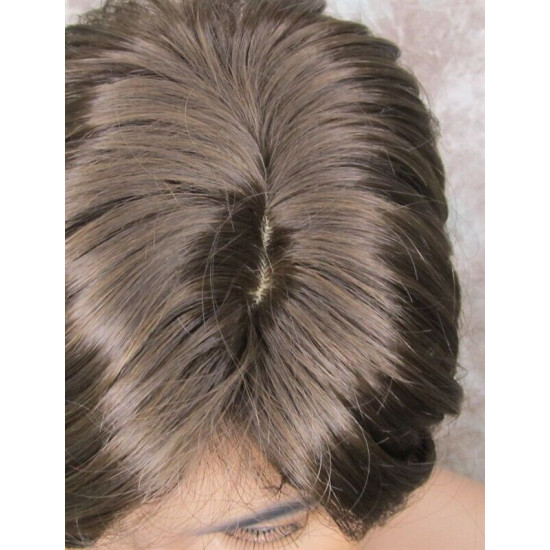 FRANK | Chestnut Brown Short Thick Wavy Full Men's Wig 