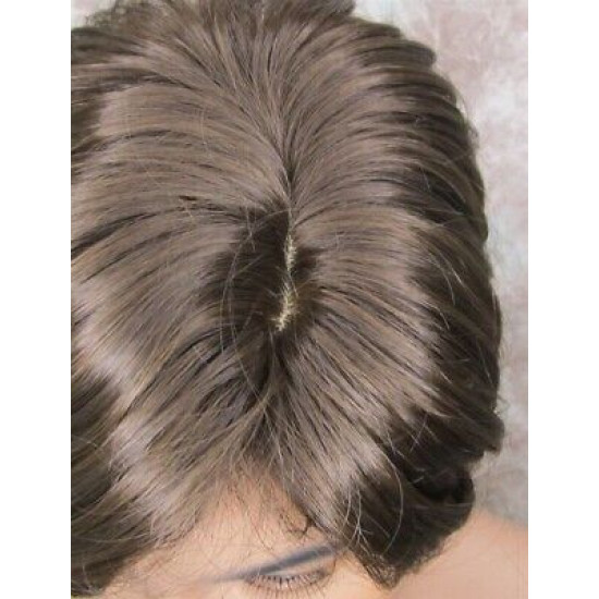 FRANK | Chestnut Brown Short Thick Wavy Full Men's Wig 