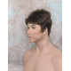 DANNY | Medium Brown Spiky Top Men's Wig Short Short Sides 