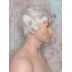 CHARLES | Little Gray Short Layered Men's Wig Simulated Side Part Man 