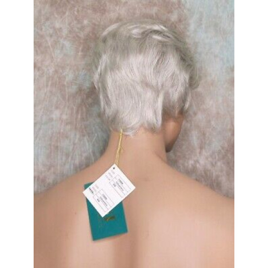 CHARLES | Little Gray Short Layered Men's Wig Simulated Side Part Man 