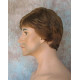 EDWARD | New Look Golden Brown Mens Wig Short Layered Style Left Side Part 