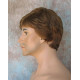 EDWARD | New Look Golden Brown Mens Wig Short Layered Style Left Side Part 