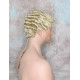 JUSTIN | Champagne Blonde Men's Wig Short Tight Curls "Will Ferrell Style"