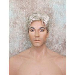 FRANK | Medium Gray Men's Wig Thick Wavy Full Mens Style 