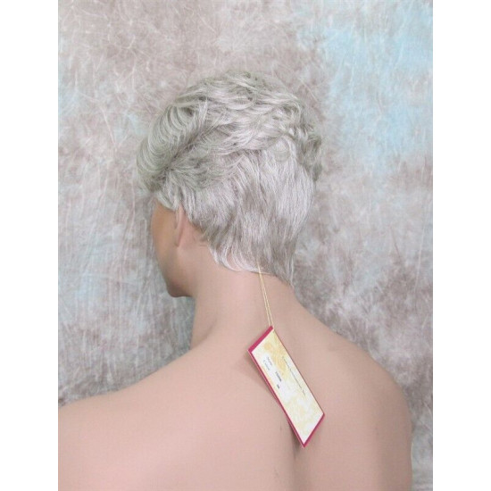 FRANK | Medium Gray Men's Wig Thick Wavy Full Mens Style 