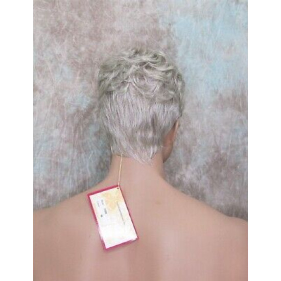 FRANK | Medium Gray Men's Wig Thick Wavy Full Mens Style 