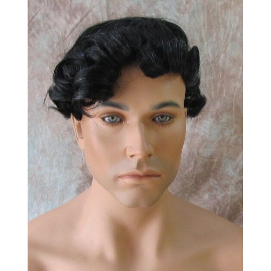 KEN | Darkest Brown 5% Gray Men's Toupee Waves 6.75" X 9" Base 5.5 - 7" 