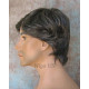 STAR | New Look Charcoal Gray Mens Short Wig Straight Layers Hairpiece 