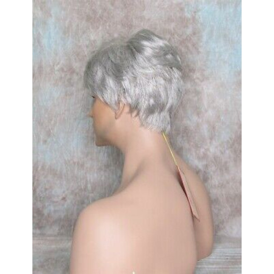 MARK | Dark Gray Men's Wig Trendy Wispy Layered Bangs 