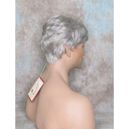 MARK | Dark Gray Men's Wig Trendy Wispy Layered Bangs 