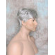 MARK | Dark Gray Men's Wig Trendy Wispy Layered Bangs 