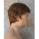 ALEX | Short Mens Layers Wig COLOR CHOICE Left Skin Part 