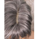 FRANK | Charcoal Gray Men's Wig Thick Wavy Full Mens Style 