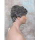FRANK | Charcoal Gray Men's Wig Thick Wavy Full Mens Style 