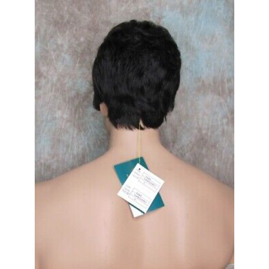 GREGORY | Dark Brown Gentle Wave Men's Wig Longer Top Full Hairpiece 