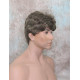 JAY | Golden Brown 35% Gray Short Thick Full Men's Wig Wigs 